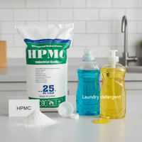 Épaississant hydrosoluble à froid en éther de cellulose HPMC de haute pureté et non toxique pour les produits de nettoyage ménager et de soins personnels