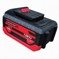 Batterie pour perceuse sans fil 21V 2.0Ah 4.0Ah 6.0Ah en plastique, modèle 128VF, compatible avec le pack d'outils électriques à encastrer