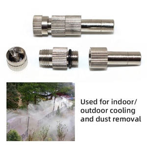 6mm Fabrik preis Slip Lock Düse Zerstäubung Messing Düse Misting System Sprayer - Product Image 4