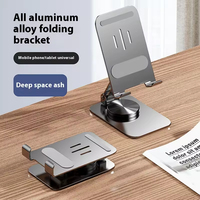 Support universel pliable en alliage d'aluminium pour tablette, réglable en hauteur, support de téléphone, suivi intelligent pour iPad, personnalisable