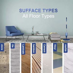 Paquete de 3 almohadillas de limpieza de microfibra de alta calidad al por mayor para limpiador de suelos de madera dura <span class=keywords><strong>Bona</strong></span> de 45,72 cm - Product Image 3