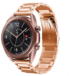 Per Samsung Galaxy Watch 3 <span class=keywords><strong>cinturini</strong></span> in acciaio inossidabile con sostituzioni di qualità Premium per cinturino per orologio <span class=keywords><strong>HUAWEI</strong></span> - Product Image 1