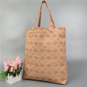 Sac fourre-tout en toile de coton réutilisable personnalisé, sacs fourre-tout ronds, sac de rangement en toile, sac de beauté en toile <span class=keywords><strong>rose</strong></span> clair, mini sac fourre-tout - Product Image 3