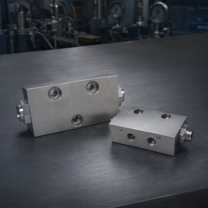 Válvula de Retención Hidráulica de Acero al Carbono Operada por Piloto para Sistemas Hidráulicos - Product Image 2