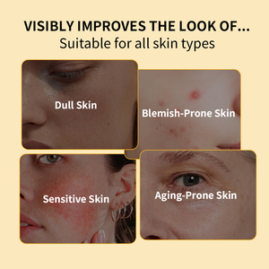 Siero Viso Illuminante Naturale alla Curcuma, Uniformante del Tono della <span class=keywords><strong>Pelle</strong></span>, Riparatore Anti-Età, OEM ODM, Siero per la Cura del Viso - Product Image 4