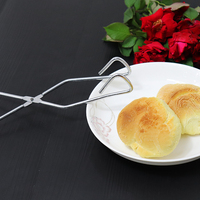 Pinces de cuisine en acier inoxydable robustes pour la cuisson, le grillage et le service des aliments, résistantes à la chaleur