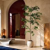 Künstlicher Olivenbaum 1,5m-2,4m - Umweltfreundliche Kunststoff-Pflanze für Innenräume, Wohnzimmer, Büro, Schlafzimmer - Hohe Kunstpflanze