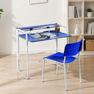 Scrivania per Laptop in Legno Yuantu, Set per Bambini e Adulti, Camera da Letto/Soggiorno, Libreria, <span class=keywords><strong>Design</strong></span> Vittoriano, Mobili per Bambini - Product Image 4