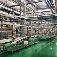 Projet clé en main d'abattoir industriel à grande échelle pour bovins, équipement de système de convoyeur automatique pour l'abattage