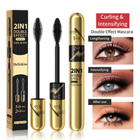 2-en-1 Liquide minéral à double effet pour allonger, recourber, intensifier, waterproof, longue tenue, anti-agglomération, effet frais