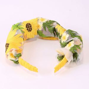 3PCS/set Performance Props Sunflower Embroidery Kids Butterfly Wings Set with <b>Headband</b> Fairy Wand - Product Image 6