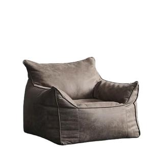 Fodera per Poltrona Sacco Senza Imbottitura, Lussuosa Fodera per Divano Singolo Pigro in Pelle, Poltrona <span class=keywords><strong>Pouf</strong></span> Sacco - Product Image 6