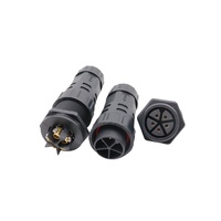 Connecteurs étanches M25 IP68 mâle-femelle à 5 broches pour montage sur panneau, pour signalisation électrique