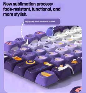 <span class=keywords><strong>Keycaps</strong></span> personnalisés en usine, 172 touches, SA <span class=keywords><strong>Gmk</strong></span>, pour clavier mécanique Cherry Mx Switch, capuchons de touches - Product Image 3