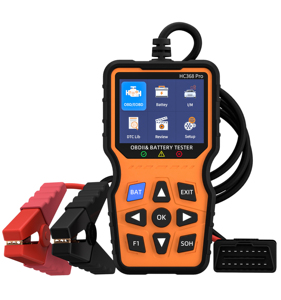HC368 Pro Lettore di Codici di Errore del Motore, Strumento Diagnostico per Controllo Luce di Avvertimento Motore, Rilevamento Guasti OBD II, Test delle Prestazioni della Batteria - Product Image 3