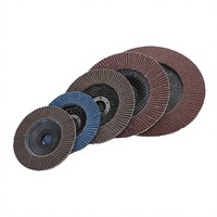 Disques à lamelles abrasifs en tissu pour meuleuse d'angle, à grains multiples, en tissu calciné