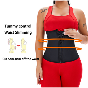 Venta al por mayor 100% Látex Desmontable Extraíble 3 Cinturones Correas Colombianas <span class=keywords><strong>Reductor</strong></span> Slim Shaper Plus Size Control firme Corsé Cintura - Product Image 3