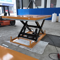 Table élévatrice stationnaire électrique à ciseaux de 1000 kg à prix d'usine pour la manutention des matériaux