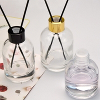 Bouteille de diffuseur de parfum 100ml 120ml 150ml 200ml Bouteille en verre d'huile de luxe vente en gros