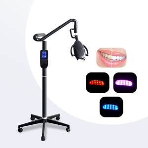 Standing 60W LED Cold <b>Light</b> Teeth Whitening Machine 460‑490nm Blue <b>Light</b> Smart <b>Timer</b> Dental Bleaching Lamp - Product Image 1