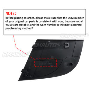 Cubierta Decorativa para el Capó, Rejilla de Ventilación, Cubierta de Drenaje de Agua Delantera para Mercedes Benz Clase A W169 - Product Image 3