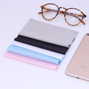 Paño de limpieza de fibra fina para gafas, 15cmx15cm, reutilizable, rectangular, para el cuidado de gafas y lentes de sol - Product Image 1