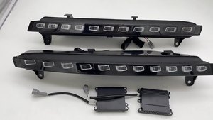 Faros Delanteros LED Retrofit para Audi Q7 2007-2009 con Luces de Circulación Diurna y Señal de Giro 12V - Product Image 3
