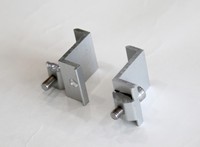 Connecteur de rail amélioré en aluminium anodisé argenté EuroHa E03, conçu par le fabricant, pour système de montage solaire
