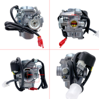 Carburateur de moto de haute qualité pour Yamaha Jog 100cc Jog100 SRZ100 ZY100 RSZ JOG RS CUXI QC Scooter cyclomoteur Quad Bike Carb