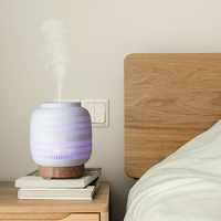 Diffuseur d'huile en céramique ultrasonique portable en gros Usine chinoise Humidificateur personnel en pierre d'huile essentielle pour la maison Prise américaine