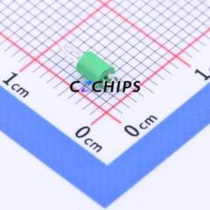 5116 Test Point / Test Loop Connector Pin Type (Through Board) Green 2.5mm - Product Image 2