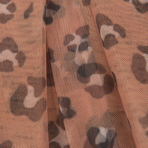 Falda Tutú para Niña, Falda Corta de Ballet con Volantes de Malla, Falda Tutú con Estampado de Leopardo - Product Image 5
