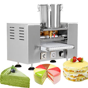 Machine à Mille-Feuilles, Machine à Crêpes aux Mille Couches, Machine à Gâteaux Multi-Couches au Durian, Machine à Gâteaux en Papier Feuille, Gaz <span class=keywords><strong>et</strong></span> Électrique - Product Image 1