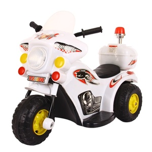 <strong>Children's</strong> Electric Motorcycle 3 Wheels Rechargeable 6v4 Battery Single Drive Plastic <strong>Motorbike</strong> for 2-7 Years Old - Product Image 1