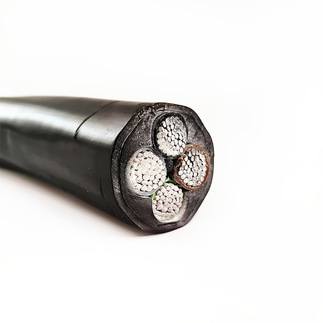 PVC/XLPE Insulated PVC Sheath Power Cable Low Voltage 0.6/1kv NAYY/NA2XY AL Wire Aluminum 25mm2 35mm2 50mm2 No Armor 500m CN;HEB