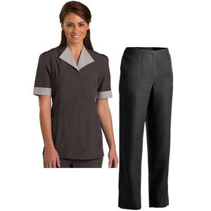 Camice <span class=keywords><strong>da</strong></span> Donna per Salone e Spa, Uniforme per Personale Alberghiero, Cameriera, Cameriere, Addetto alle Pulizie - Product Image 3
