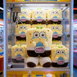Peluche Personalizzati di <span class=keywords><strong>SpongeBob</strong></span>, Giocattoli di Peluche da 8 Pollici, Animali di Cartoni Animati per Bambini, Ideali per Macchine Acchiappapremi - Product Image 1