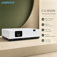 Projecteur d'installation CAAVITS WUXGA 3LCD 4500 Lumens ANSI pour salles de réunion et centres de formation