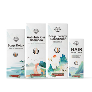 Lidercare – Kit de shampoing <span class=keywords><strong>et</strong></span> après-shampoing, deux ensembles, pour la croissance des cheveux, hydratant, pour améliorer le séchage des cheveux, pointes fourchues, Anti-chute - Product Image 6