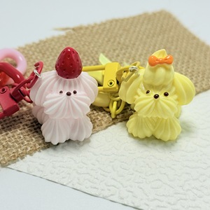 Chaîne de téléphone portable CHENXI en forme de cœur de chiot, mignonne et tendance, pendentif de voiture du même style, idéal comme cadeau pour les meilleurs amis - Product Image 1