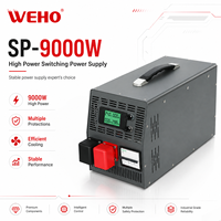 Alimentation pour électrolyse SP-9000-24 24V 337.5A 9000W Module d'alimentation CC haute intensité certifié CE pour finition de surface