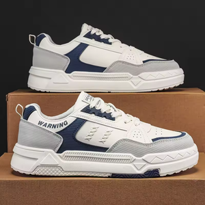 Baskets décontractées tendance à semelle épaisse, basses, style sportif, pour skateboard, respirantes, pour la marche et le tennis, pour hommes - Product Image 3