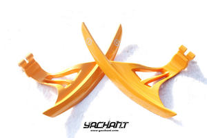 Spot Promotion spéciale <span class=keywords><strong>Orange</strong></span> brillant 2008 à 2016 R35 GTR CBA DBA EBA palette de changement de vitesse allongée pour R35 GTR - Product Image 3