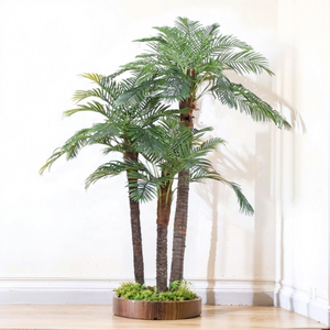 Árbol de Coco Artificial, Planta Verde Tropical, Árbol Artificial Grande Decorativo para Interiores, Biónico - Product Image 3