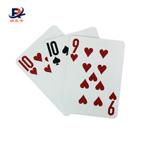 Carte de jeu en PVC à impression personnalisée étanche NFC RFID Cartes de poker à jouer