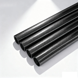 Tubo in Fibra di Carbonio Personalizzato di Alta Qualità, Lunghezza 2 Metri, Diametri 40mm 50mm 60mm 70mm 80mm 90mm - Product Image 2