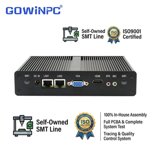 มินิพีซีอุตสาหกรรมพร้อมโปรเซสเซอร์ Intel Celeron J1900 พอร์ตอีเธอร์เน็ตแบบดูอัลกิกะบิต 6 พอร์ต USB รองรับ HDMI VGA WiFi และ 4G - Product Image 4