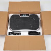 Machine à Vibrations pour Exercices de Fitness, Shaker pour la Maison, Machine à Secouer pour Affiner le Ventre, Charge Maximale de 120 kg, 200 W