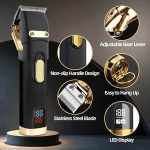 Professional Rechargeable LED Electric <b>Barber</b> Best Adjustable Hair for with USB Power Source - Product Image 3