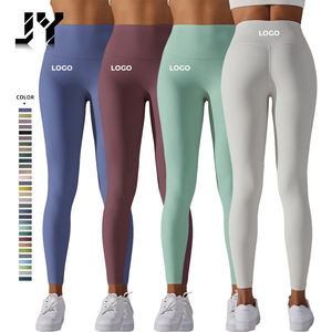 Leggings Sportivi da Donna Joyyoung Personalizzati a Vita Alta, Elasticizzati <span class=keywords><strong>in</strong></span> Quattro Direzioni, Asciugatura Rapida, Ecologici, per Allenamento, Palestra, Fitness e Yoga - Product Image 1